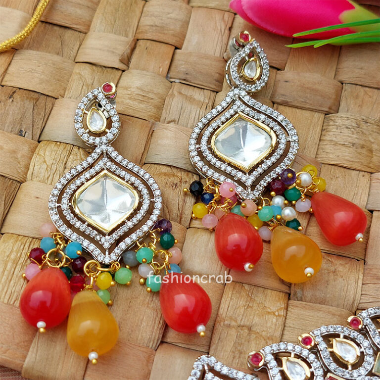 Kundan Bridal Set - Multicolor