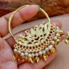 Peacock Inspired Punjabi Bali Earrings-01 Peacock Inspired Punjabi Bali Earrings