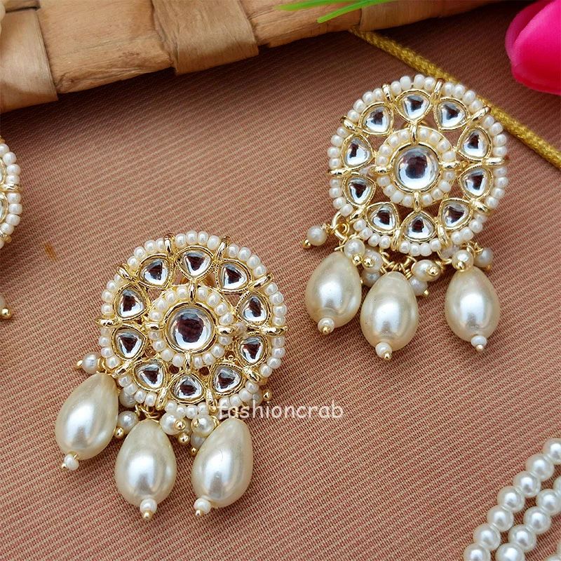 Pearl Choker Set with Tikka