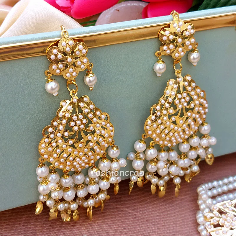 Traditional Punjabi Jadau Choker Set