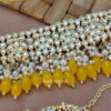 Yellow Pearl Kundan Set for Saree-03 Yellow Pearl Kundan Set for Saree