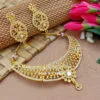 Gold Toned Traditional Choker Set