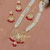 Pink Color Pearl Rani Haar for Bride