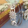 Silver Look Alike Adjustable Bracelet for Party