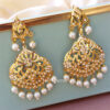 White Pearl Jadau Necklace for Wedding-01 White Pearl Jadau Necklace for Wedding