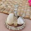 Champagne Stone Color Kada Bangle