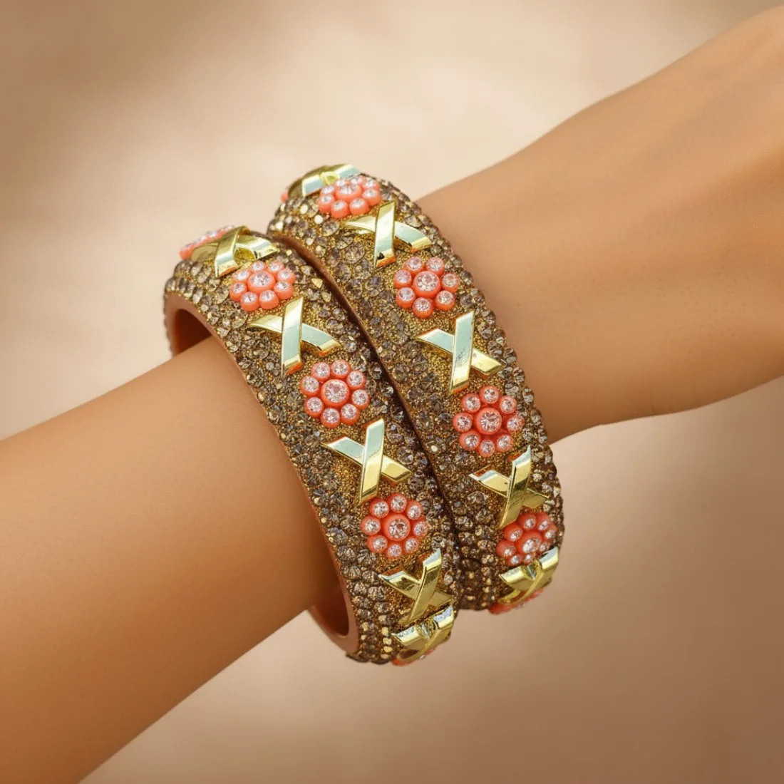 Floral Kada Bangles for Women