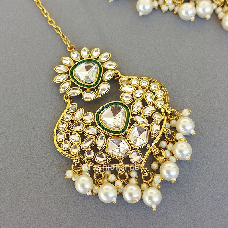 Statement Kundan Necklace Set for Shaadi