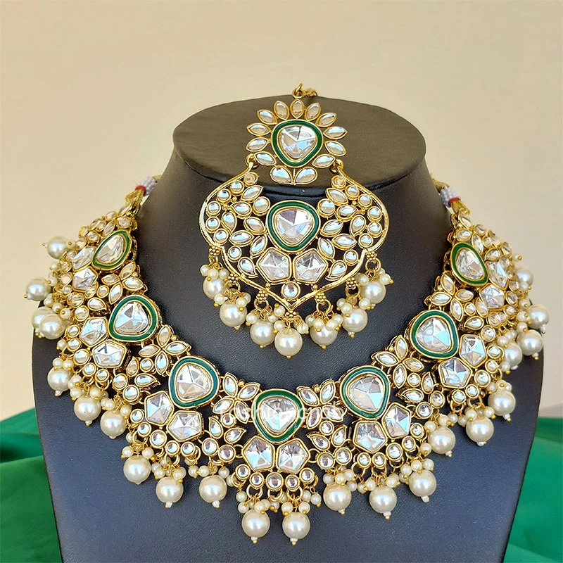 Statement Kundan Necklace Set for Shaadi