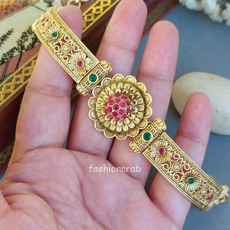 Elegant Golden Bracelet for Wife