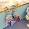 Multicolor Stone Jhumka