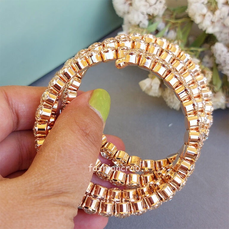 Rose Gold-Plated Charm Bracelet