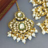 Traditional White Kundan Necklace