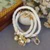 White Charm Bracelets for Women