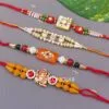 Rakhi for Brother - Combo Pack 1-02 Rakhi for Brother - Combo Pack 1