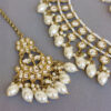 White Pearl Kundan Set for Saree-02 White Pearl Kundan Set for Saree