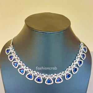 Blue Stone Zirconia Jewellery Set