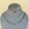 Dark Green American Diamond Jewellery Set-05 Dark Green American Diamond Jewellery Set
