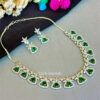 Green Stone Zirconia Jewellery Set