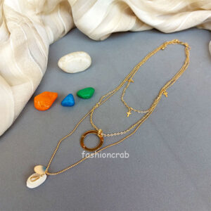 Multi Layer Chain Necklace for Girls