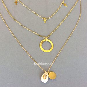 Multi Layer Chain Necklace for Girls