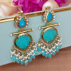Alia Stylish Earrings - Blue