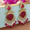 Alia Stylish Earrings - Pink
