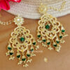 Ethnic Green Earrings for Ethnic Wear-01 Ethnic Green Earrings for Ethnic Wear