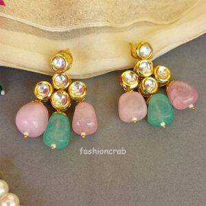 Kareena Multicolor Kundan Jewellery Set