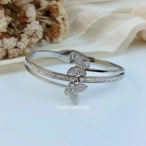 Butterfly Anti Tarnish Bracelet - Silver