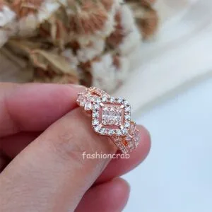 Cupid Queen Anti Tarnish Ring - Rose Gold