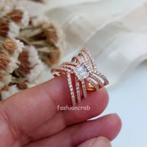 Eternal Love Anti Tarnish Ring - Rose Gold