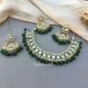 Green Kundan Bridal Jewellery Set for Wedding