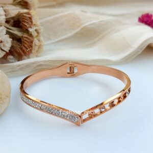 Heartfelt Love Anti Tarnish Bracelet - Rose Gold