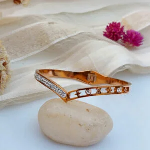 Heartfelt Love Anti Tarnish Bracelet - Rose Gold