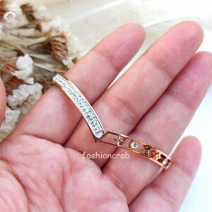 Heartfelt Love Anti Tarnish Bracelet - Rose Gold