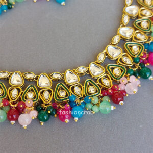 Multicolor Kundan Set