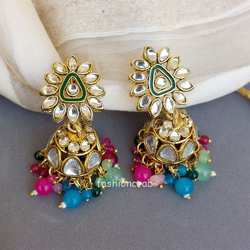 Multicolor Kundan Set
