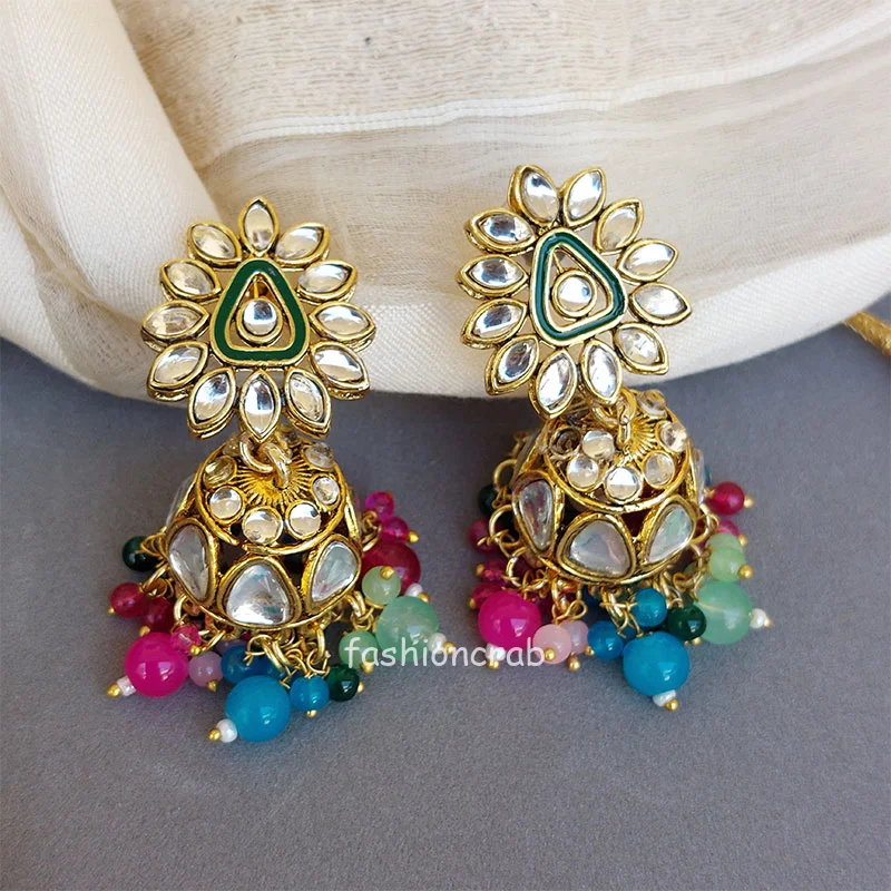 Multicolor Kundan Set