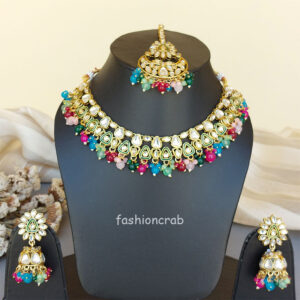 Multicolor Kundan Set