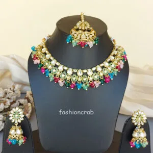 Multicolor Kundan Set