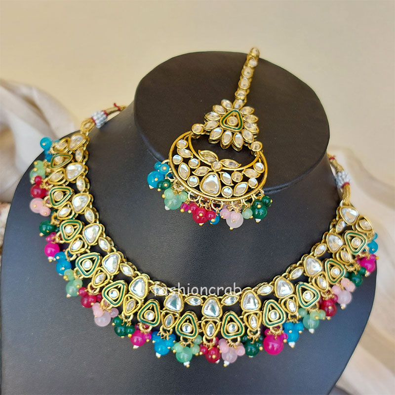 Multicolor Kundan Set