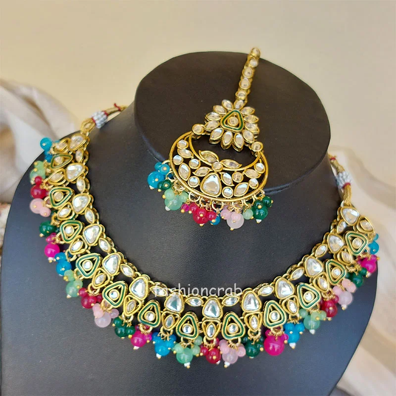 Multicolor Kundan Set