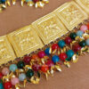 Multicolor Pipal Patti Jewellery Set