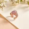 Multicolor Rose Gold Ring