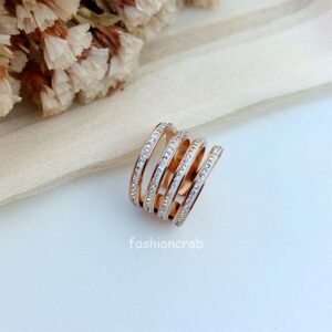 Night Out Anti Tarnish Ring - Rose Gold