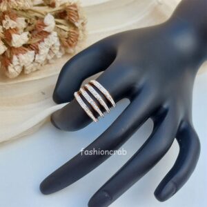 Night Out Anti Tarnish Ring - Rose Gold