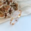Rhythmic Heartbeat Anti-Tarnish Bracelet - Rose Gold