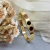 Roman Numeral Anti Tarnish Bracelet - Golden