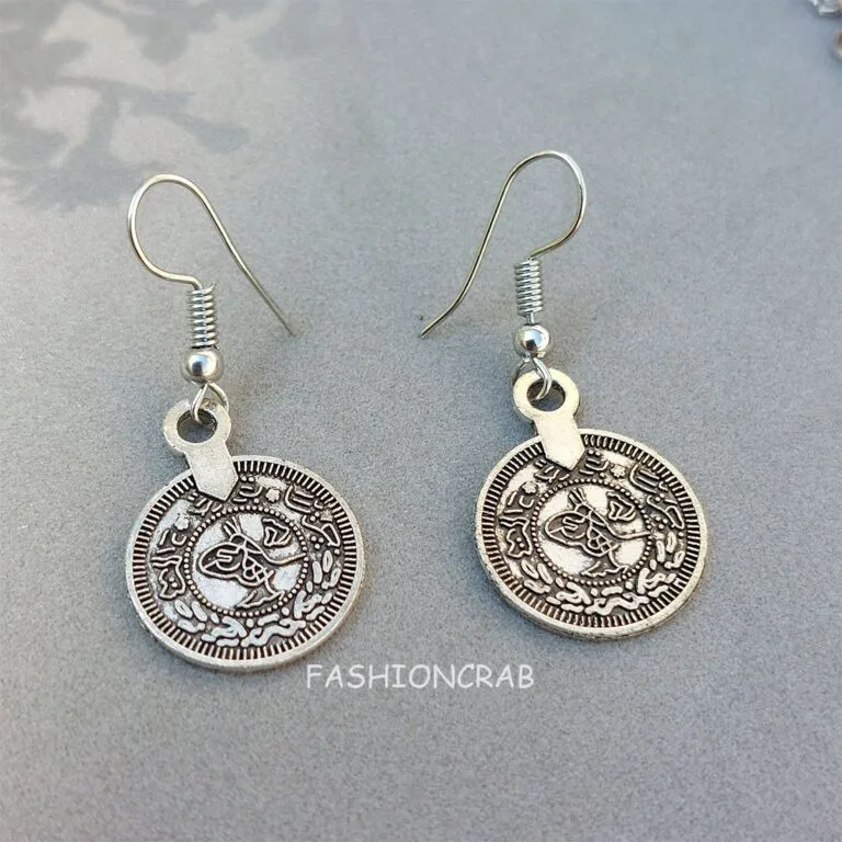 Silver Color Statement Jewellery
